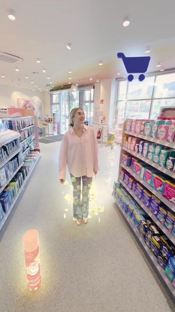 dm-drogerie markt AR Coupon Shopping Experience