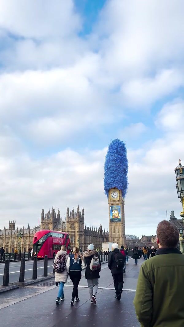 Disney Plus "The Simpsons" Promo Big Ben