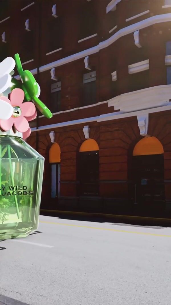 Marc Jacobs Giant Perfume Installation near Pearl Tower