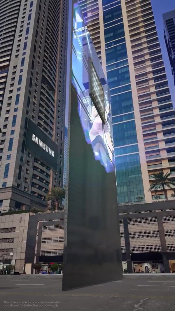 Samsung Giant Processor Installation on the Road