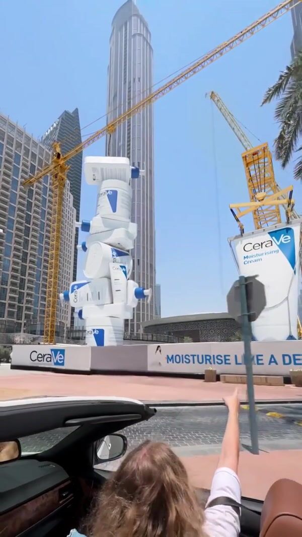 CeraVe Skin Products at Construction Site