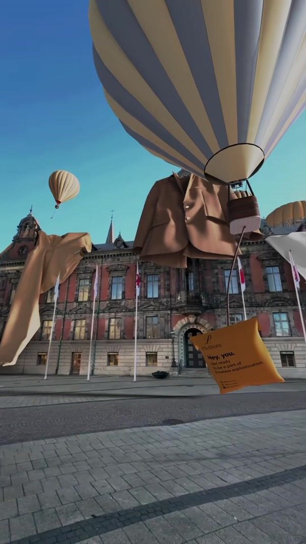 Plethora Hotair Balloon Lifts Delivery Package