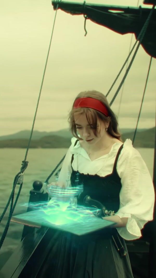PUB G Mobile Woman Escaping From Pirates