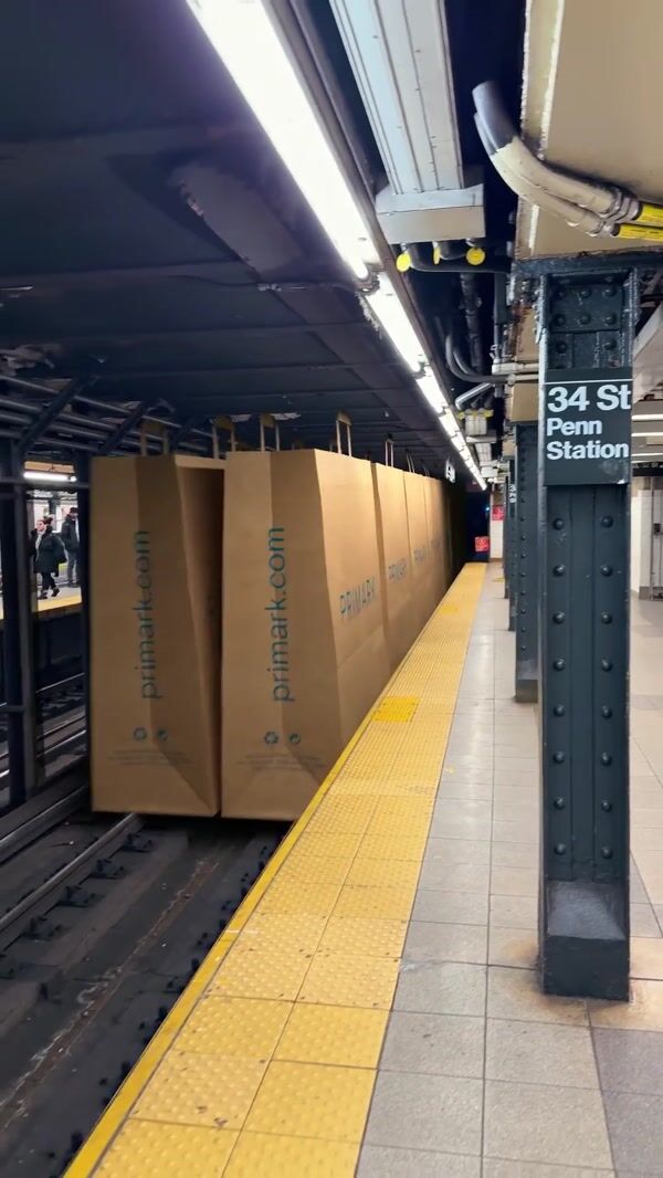 Primark Giant Bags Take Over NYC