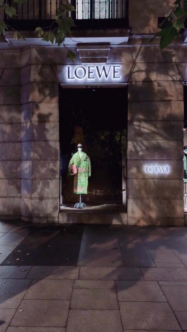 Loewe Giant Mushrooms Sprout in Store