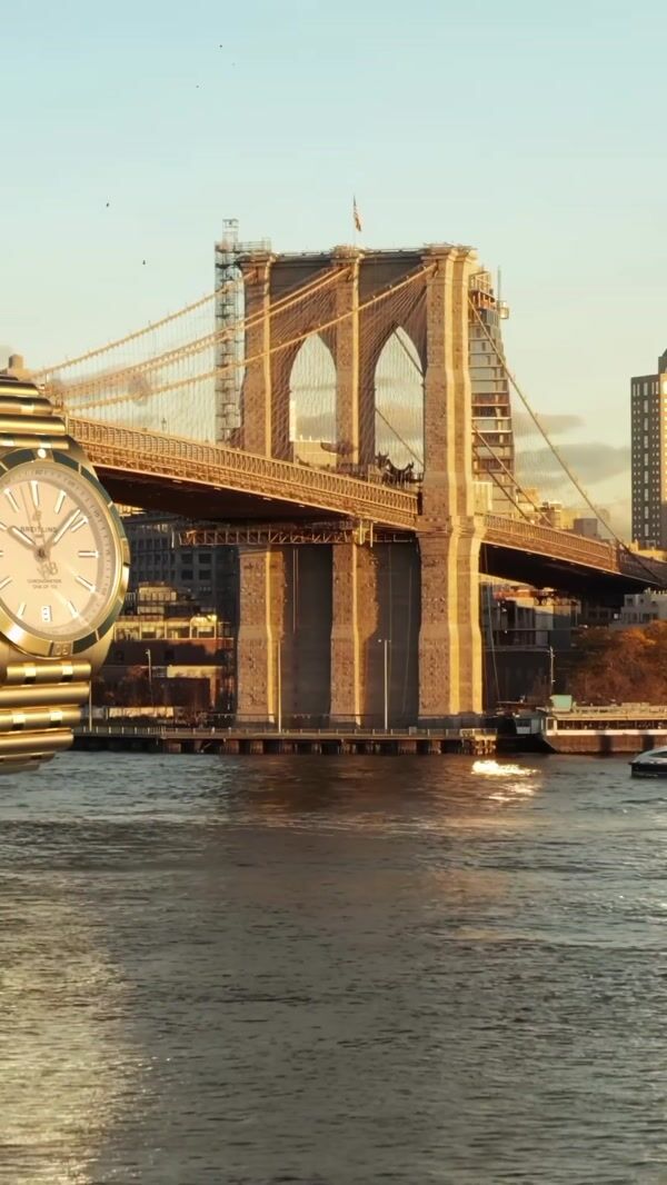 Breitling Mechanical Watch Hanging on the Bridge