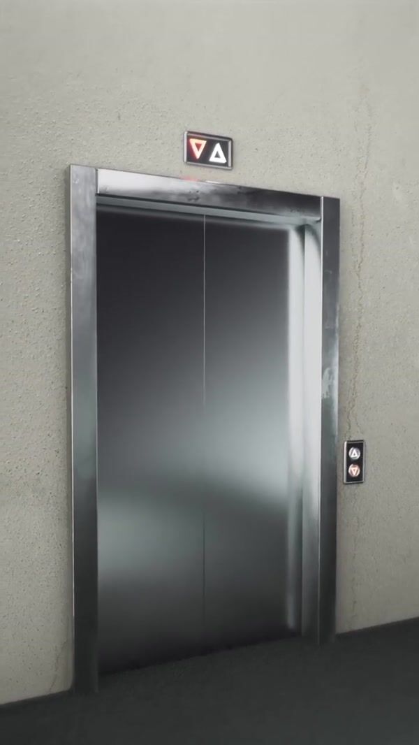 Pull&Bear Giant Trainer Shoe Inside Elevator