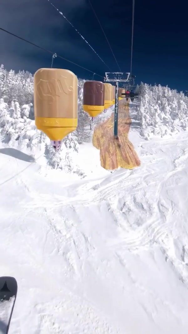 Urban Decay Luminizer Hanging on Ski Lift