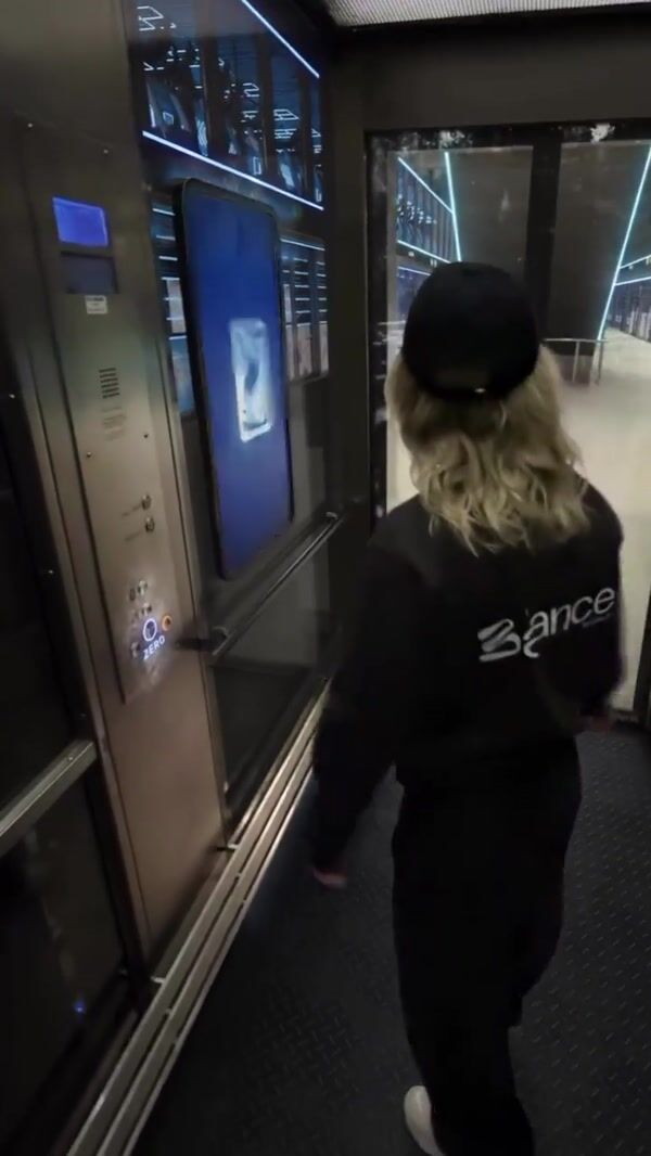 Red Bull Underground Gym on Train