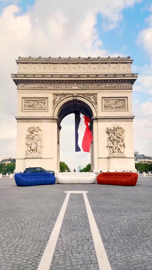 Roche Bobois Bubble Sofas at Arc de Triomphe