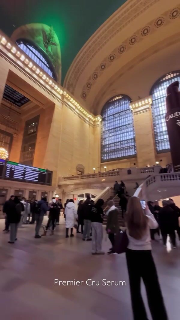 Caudalie Serum Installation at Grand Central Station