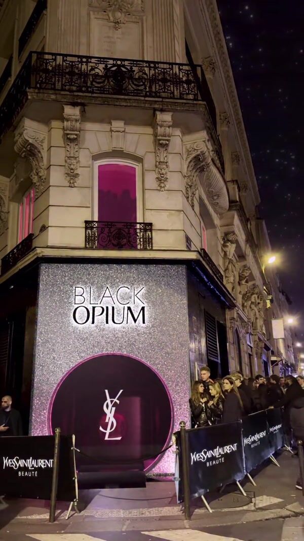 YSL Beauty Black Opium Factory in Paris Building