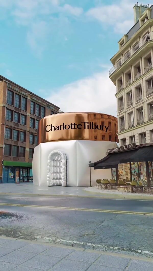Charlotte Tilbury Inflated Pop Up Store