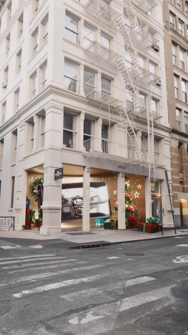 Coach Shoulder Bag Releases Gift Boxes
