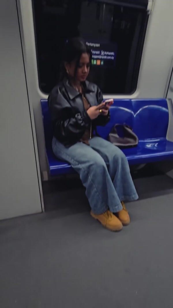 Netflix "Demogorgon" Breaks into Train