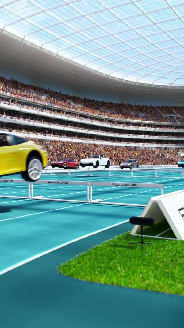 Porsche Car Hurdles