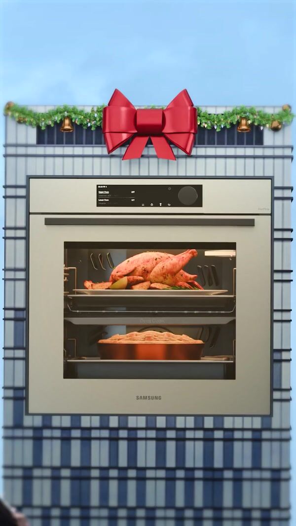 Samsung Dual Cook Smart Oven Christmas FOOH Singapore