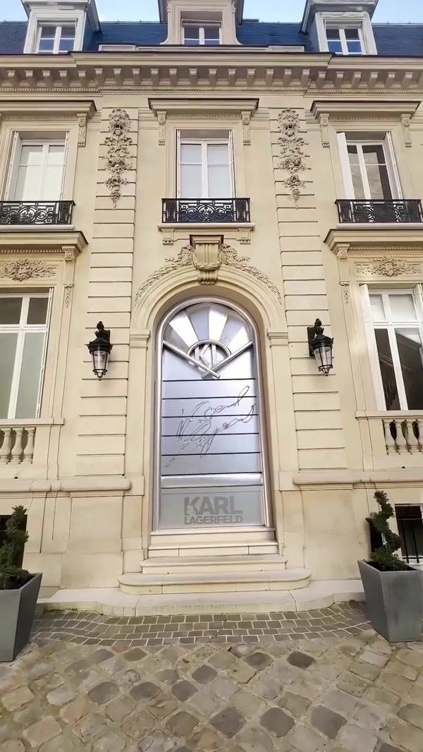 Karl Lagerfeld Zlu Models in the Maison