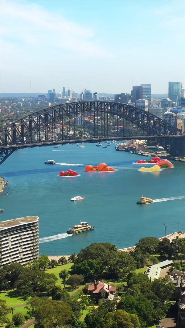 MAISON de SABRÉ Fruit Charms Inflating in Sydney
