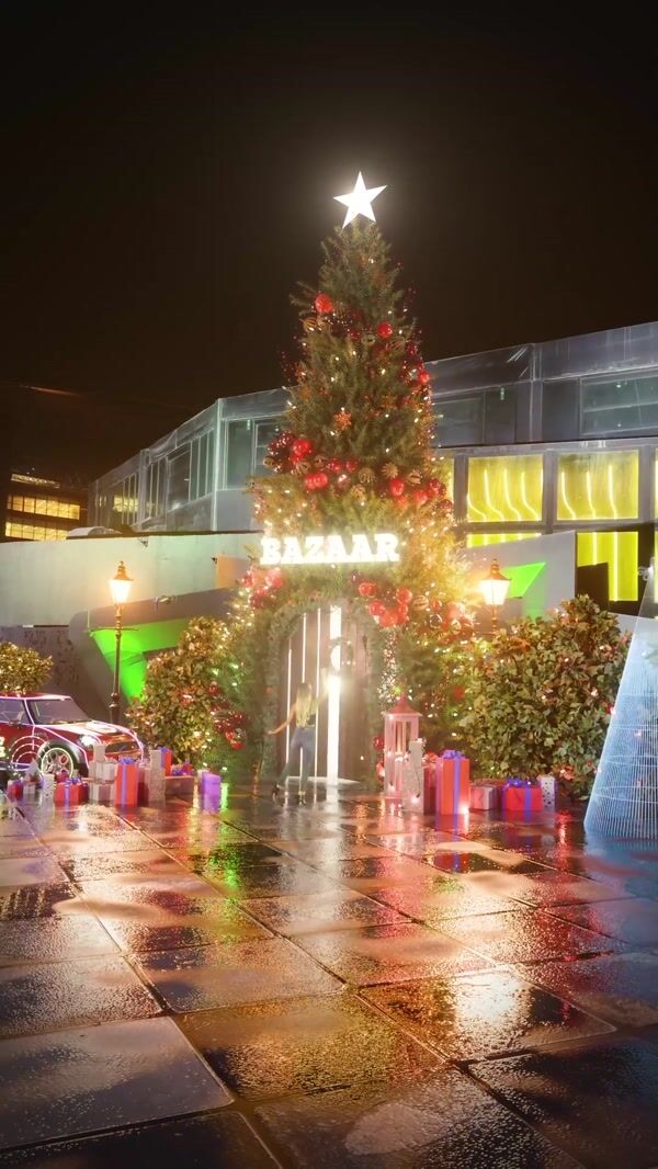Dubai Bazaar got into the Christmas spirit a little too hard.