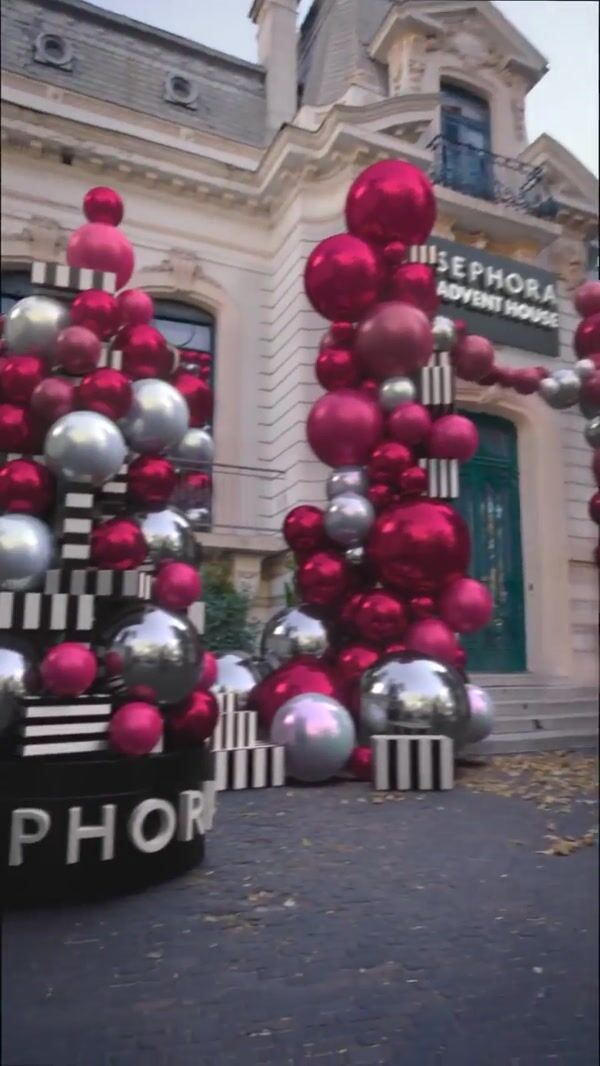 Sephora Holiday Ornaments at Advent House