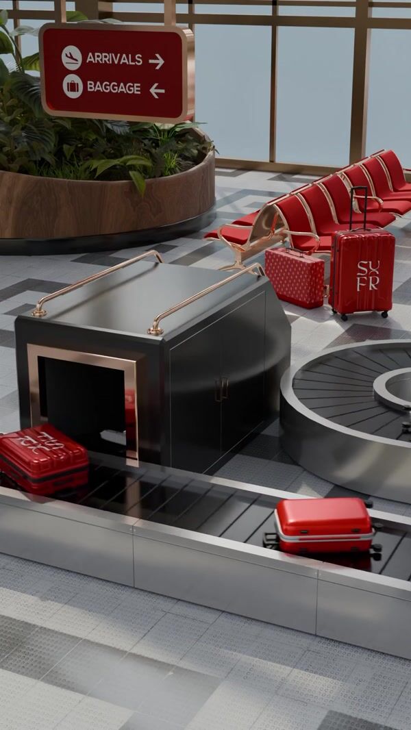 SUREFRESH.SKIN Airport 3D Animation