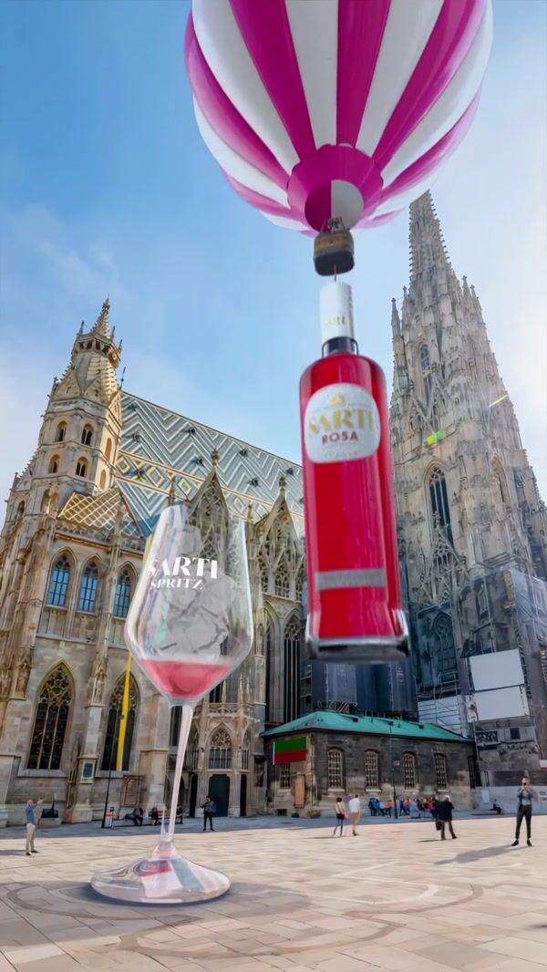 SARTI Hot Air Balloon Cocktail Drink Delivery