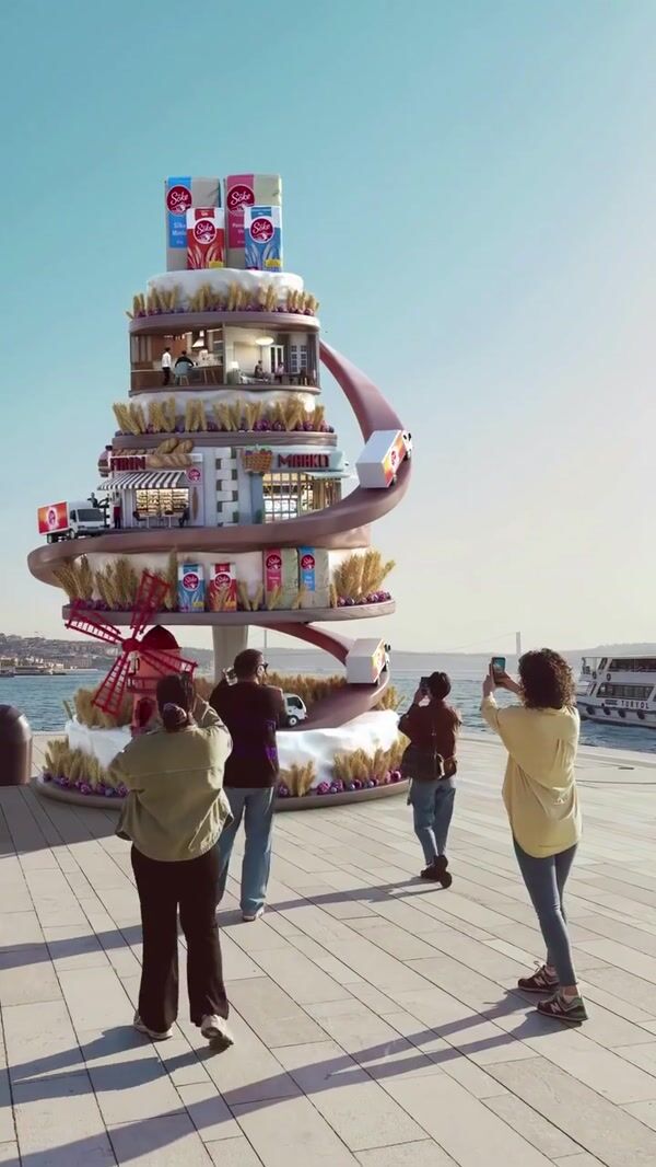 Söke Massive Spiral Tower Installation