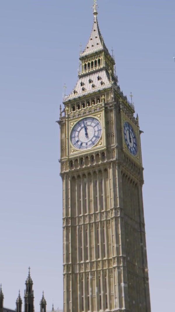 Paramount "Naked Guy" Banner Flies Over Big Ben