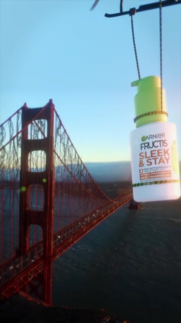 Garnier Serum Repairs Golden Gate Bridge