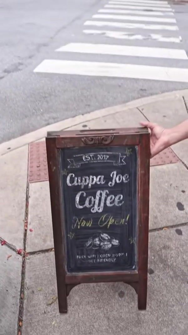 Semrush Rank Number Floating Above Coffee Shop