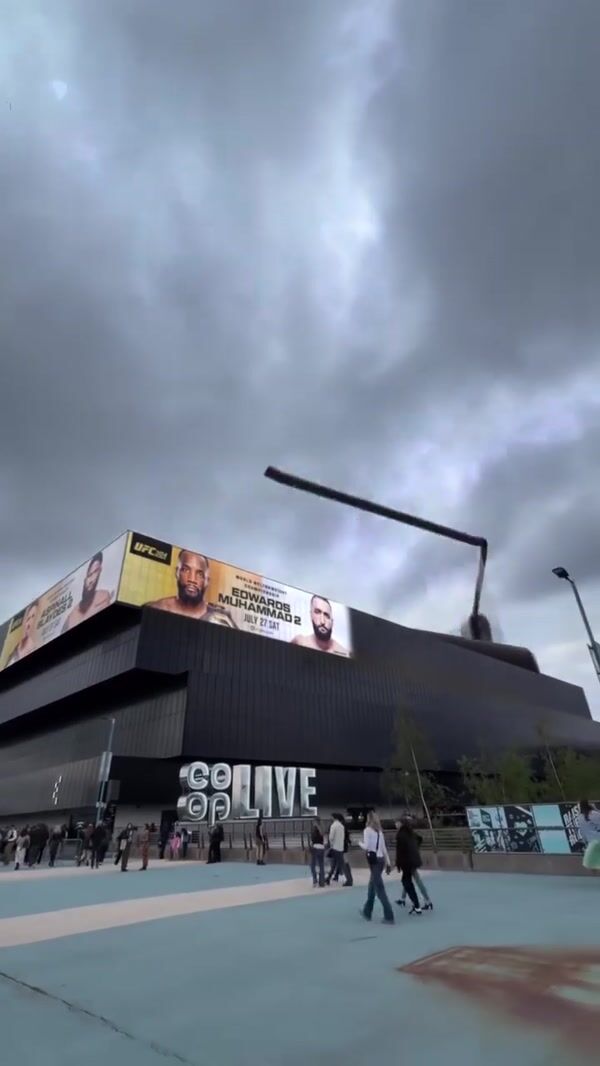 UFC Giant Championship Belt Over Co-op Live
