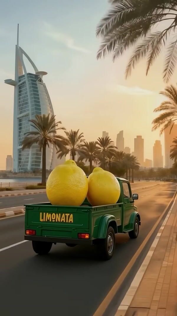 Limonata Giant Italian Food on Trucks Across Dubai