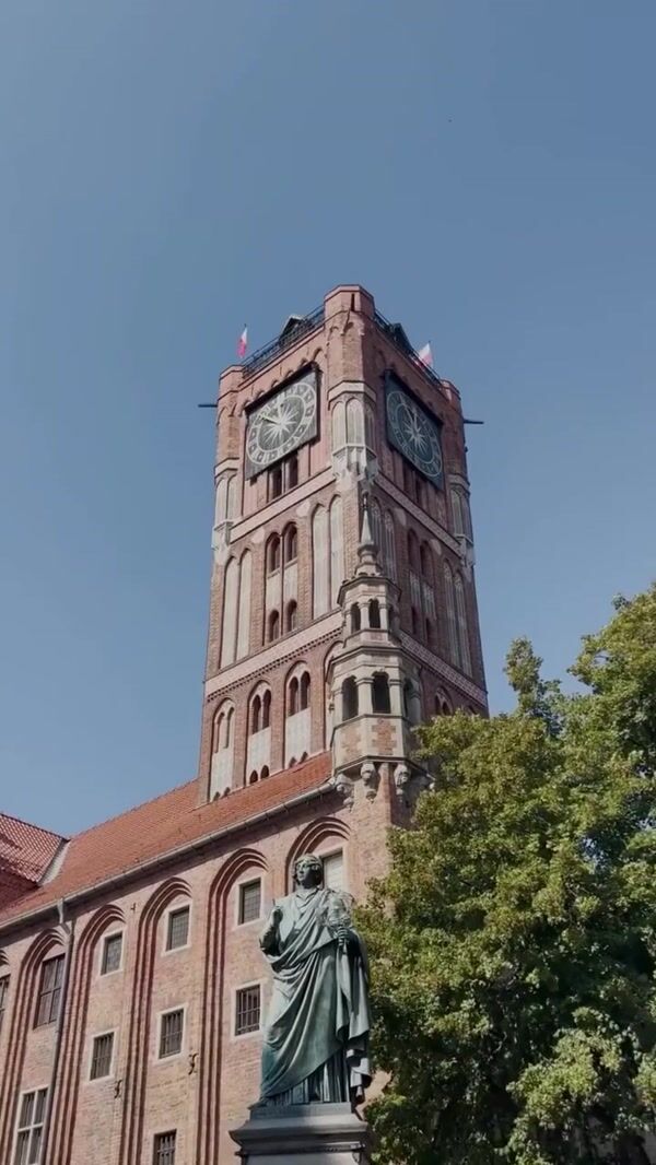 Lotto Giant Glowing Orb at Toruń Town Hall