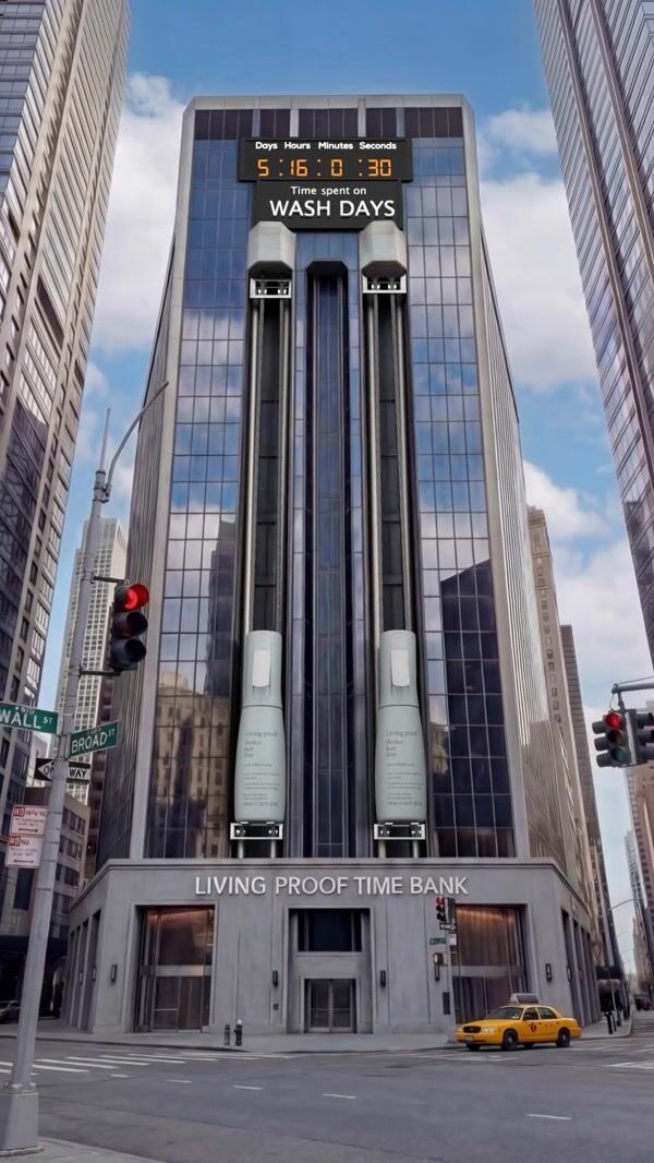 Living Proof Giant Hair Mist Bottles Rise Up Building