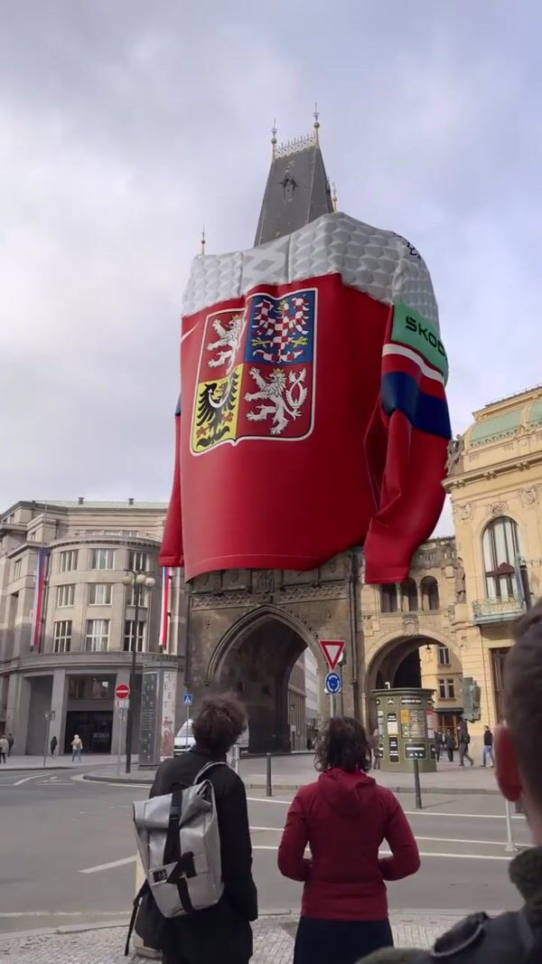 Škoda Auto Giant Hockey Jersey at Prašná Brána