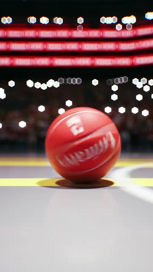 Emirates Airplane Shooting Basketball