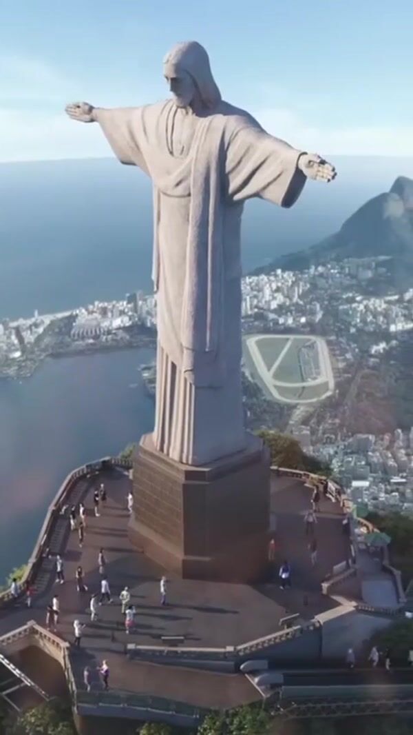 Havaianas Christ the Redeemer Wearing Flip-Flops