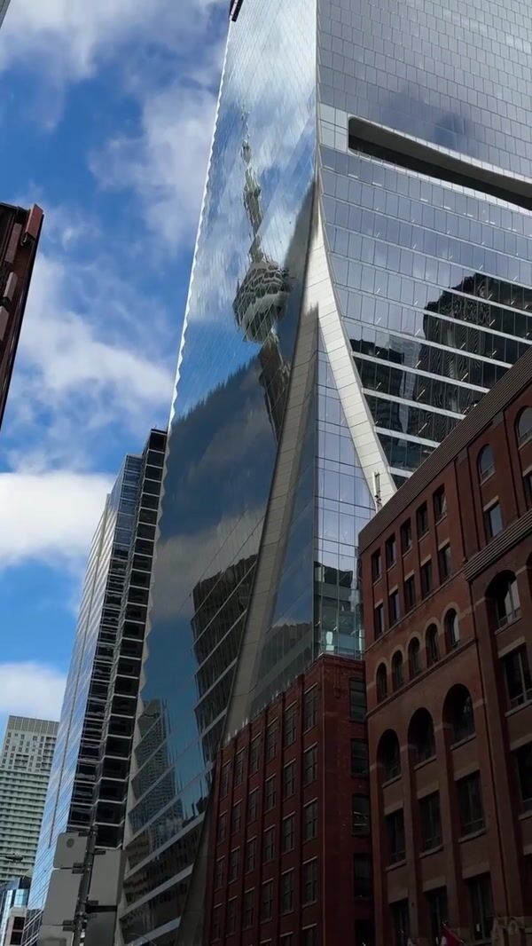 Winners Giant Bag Shadow Sweeps Across Toronto