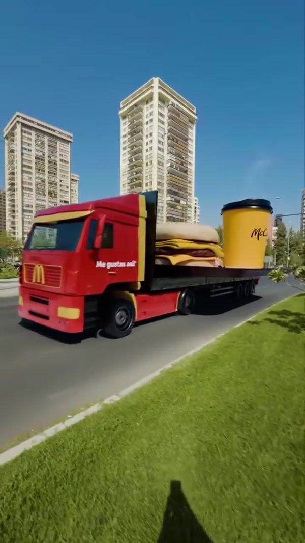 Mcdonald's Truck Loaded with Breakfast Treats
