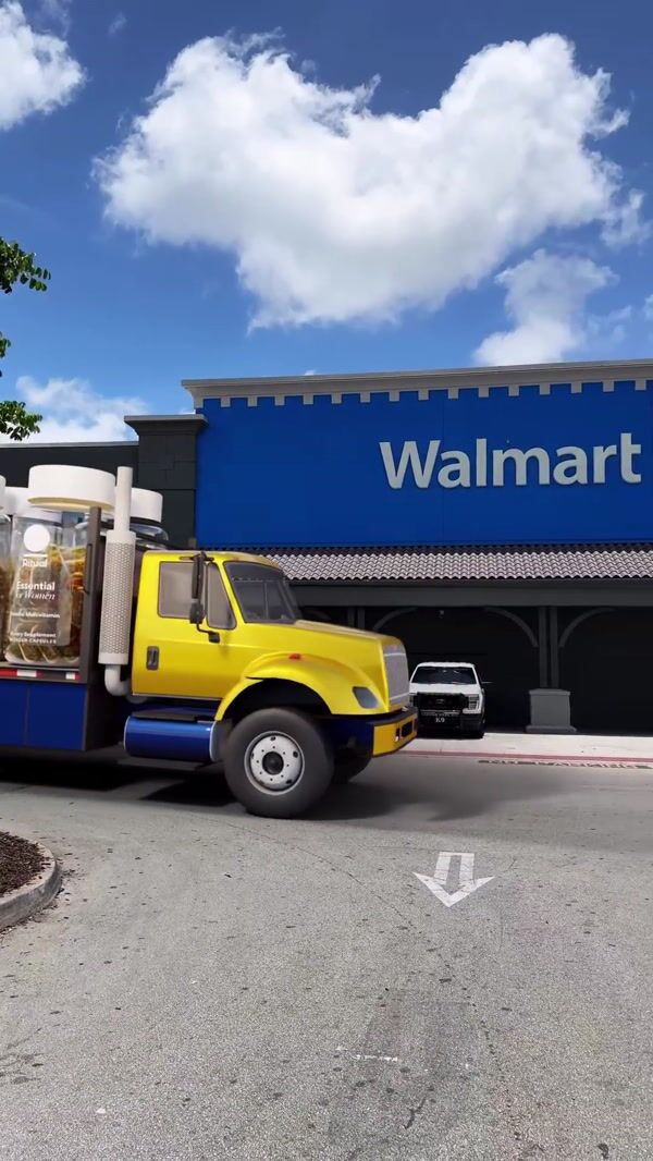 Ritual Giant Jars on Walmart Streets