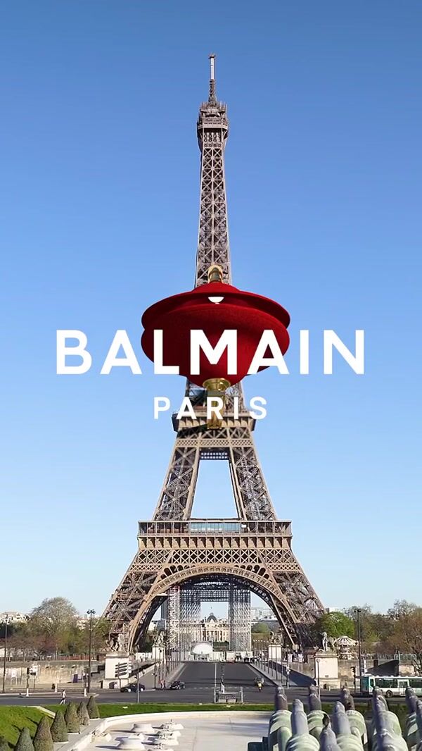 Balmain Fragrance Posters Takeover World Landmarks