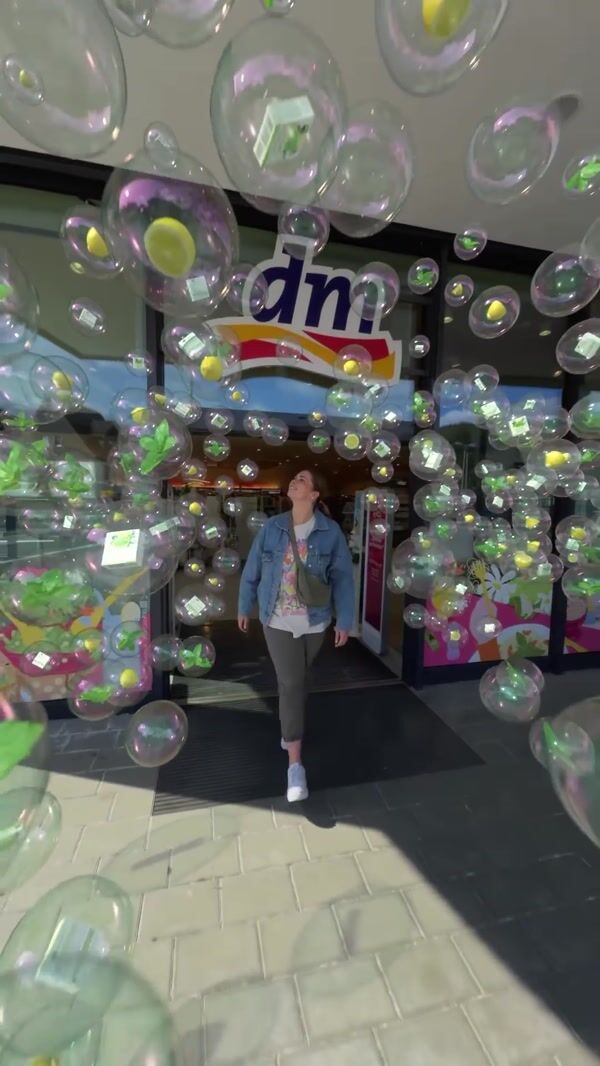DM Floating Bubbles in Storefront
