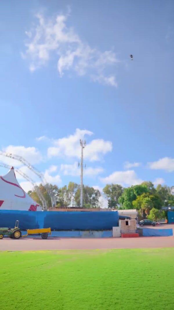 Omer Adam Arena Stadium Falls from the Sky