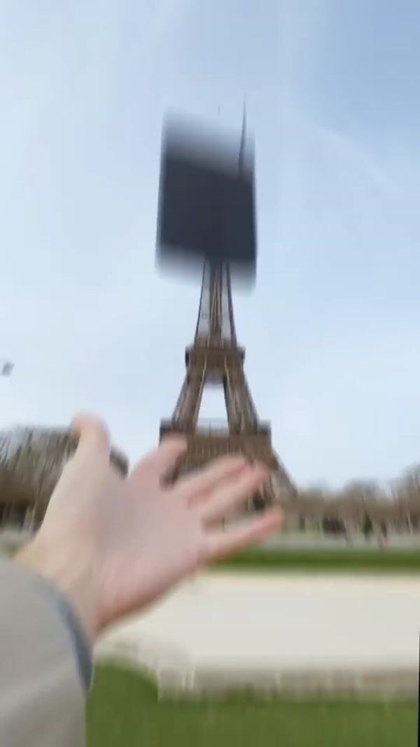 Honor Smartphone Drop Test at Eiffel Tower Paris