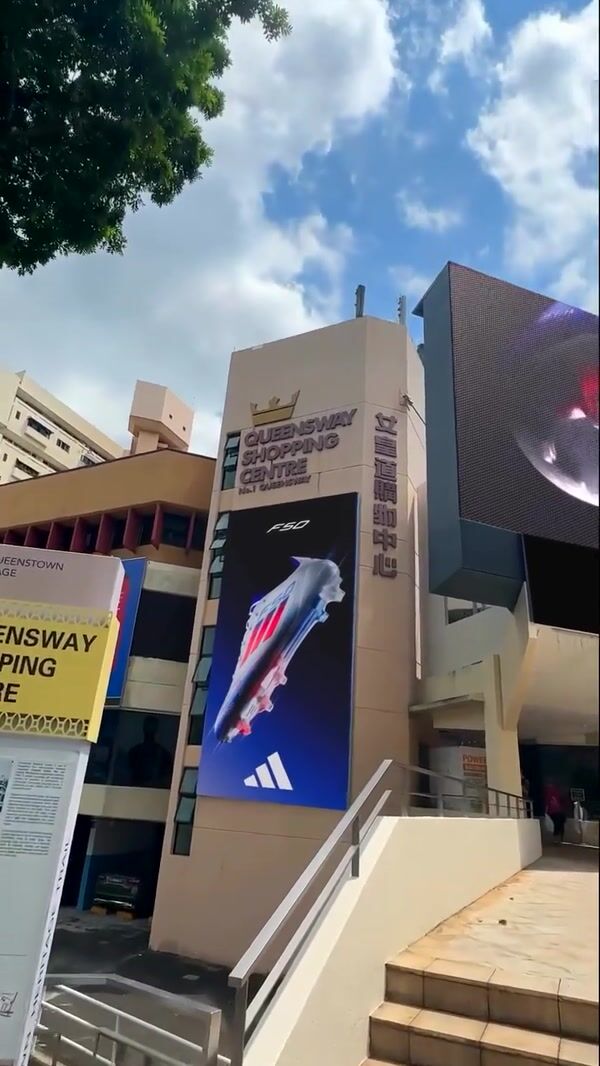 Adidas Soccer Ball Burst Out of Digital Screen