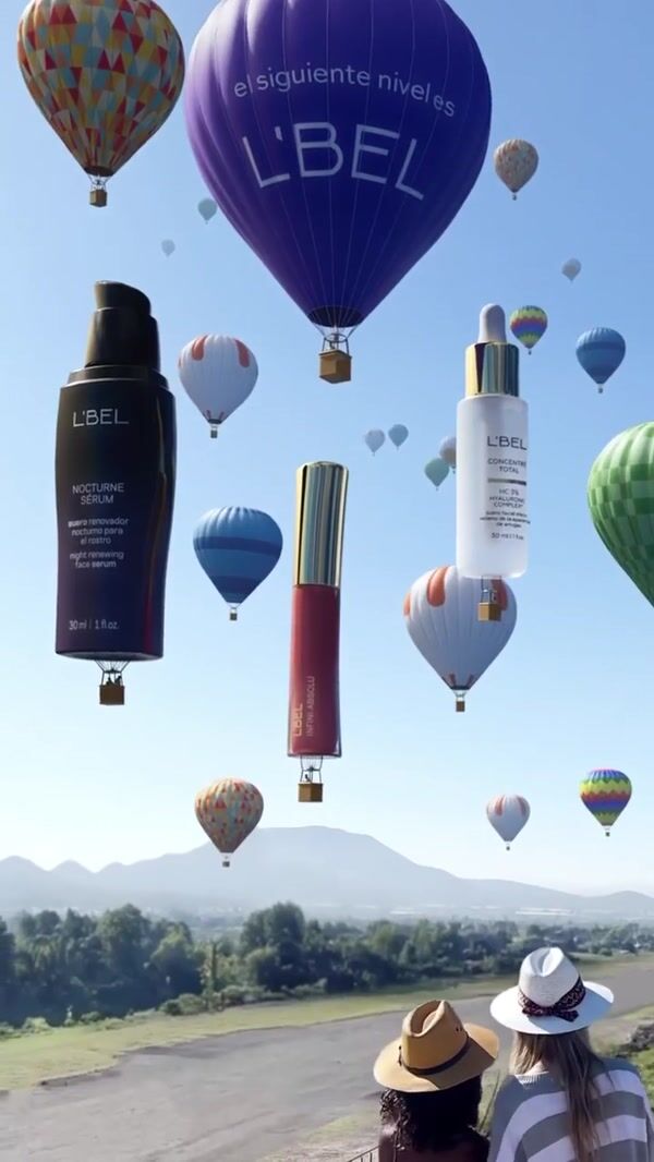 L'BEL Facial Products Hot Air Balloons
