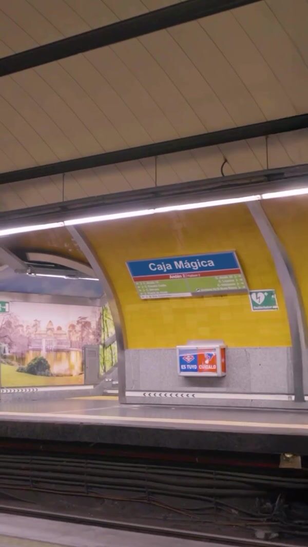 Mutua Madrid Open Tennis Balls Spill From Train