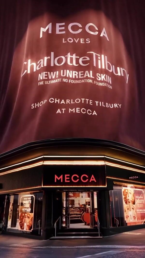 Mecca Beauty Lipstick Emerges From Window