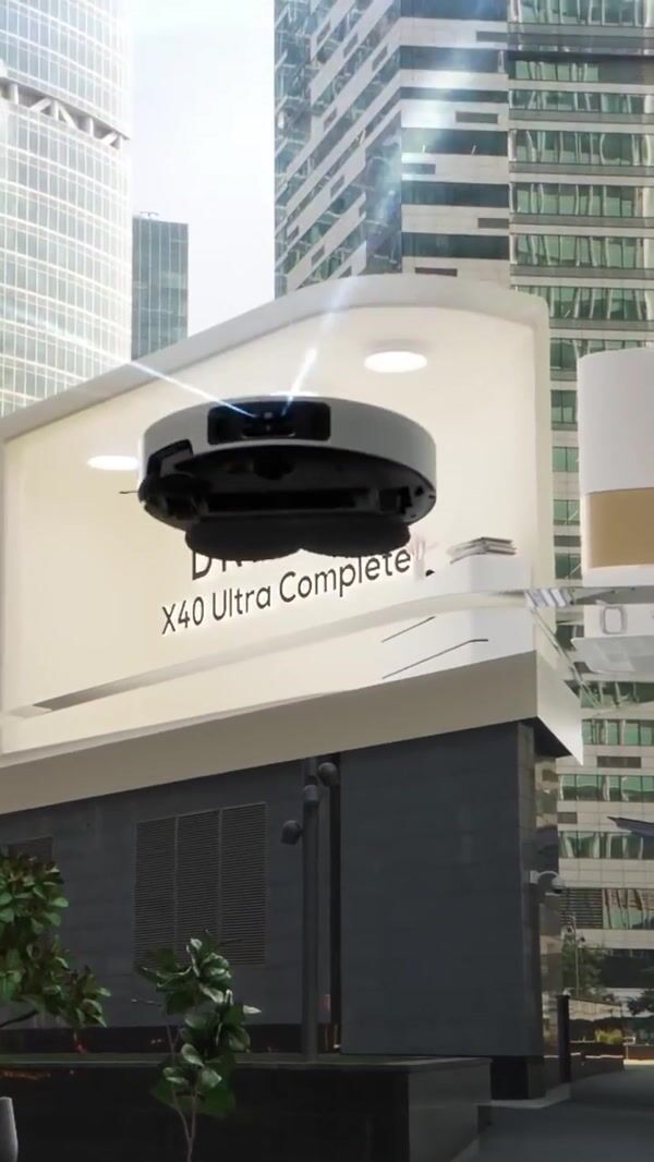 Technopark Robot Vacuum Cleaning the Streets